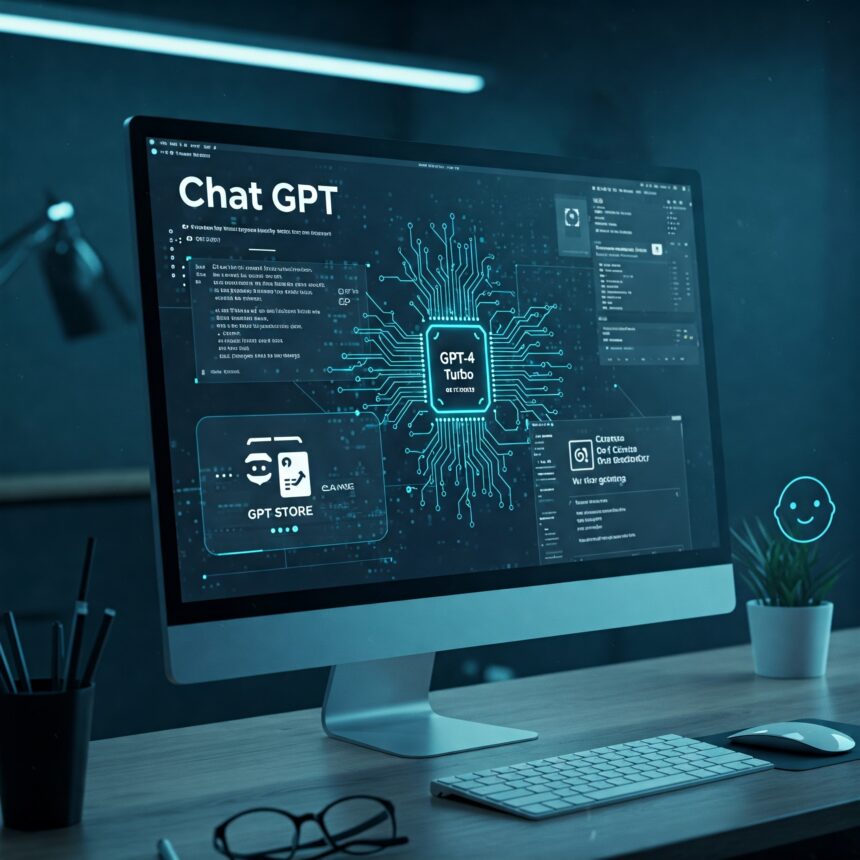 ChatGPT interface with custom GPT code snippets