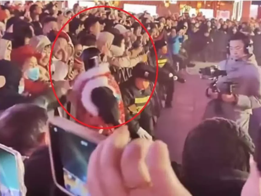 Humanoid robot appears to lose control and stumble towards a spectator at a festival in Taishan, China, sparking viral concerns about AI safety.