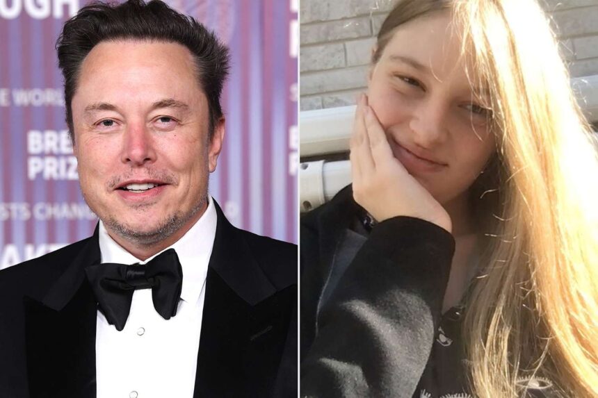 Elon Musk's daughter Vivian Jenna Wilson and Elon Musk