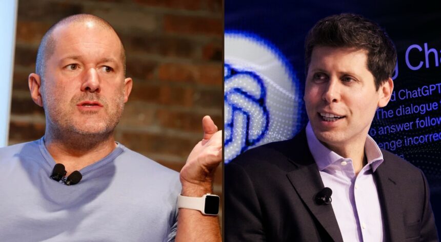 Jony Ive and Sam Altman discuss AI-powered device collaboration