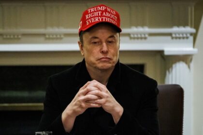 Elon Musk, head of the government's efficiency department (DOGE) and CEO of Tesla