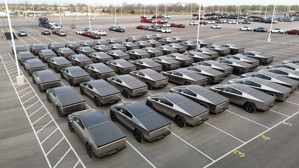 Tesla Cybertrucks